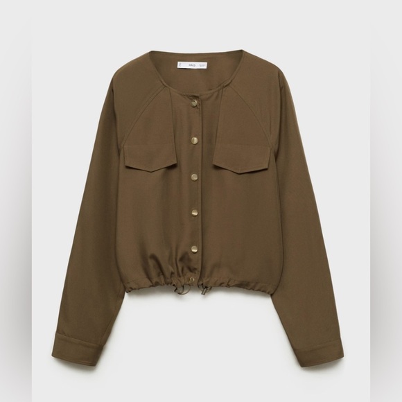 Mango jacket w pockets. Can be worn as top. Size S. Worn only ONCE! Pristine! - Picture 1 of 5